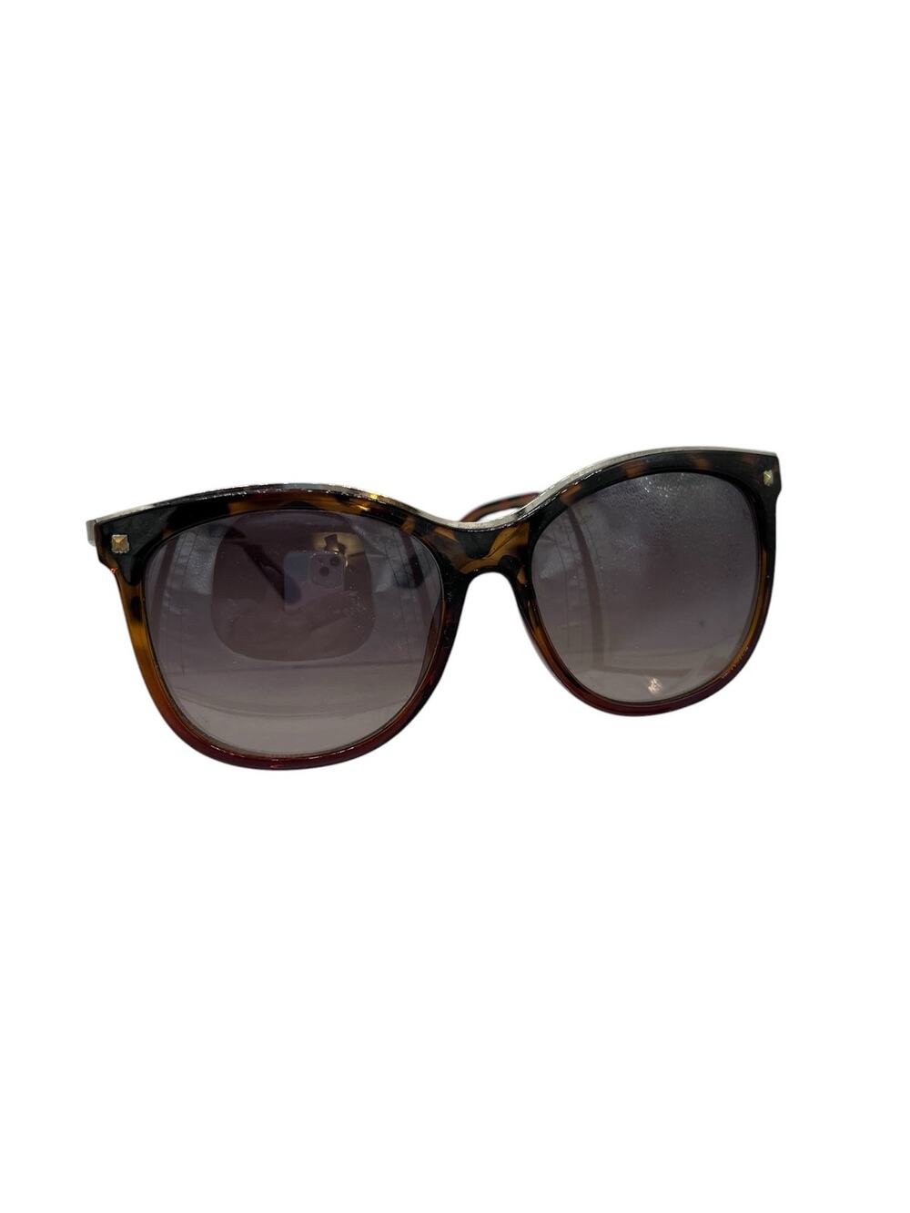 Guess GF0302 Tortoise Gradient Cat Eye Sunglasses Gold Studded Arms